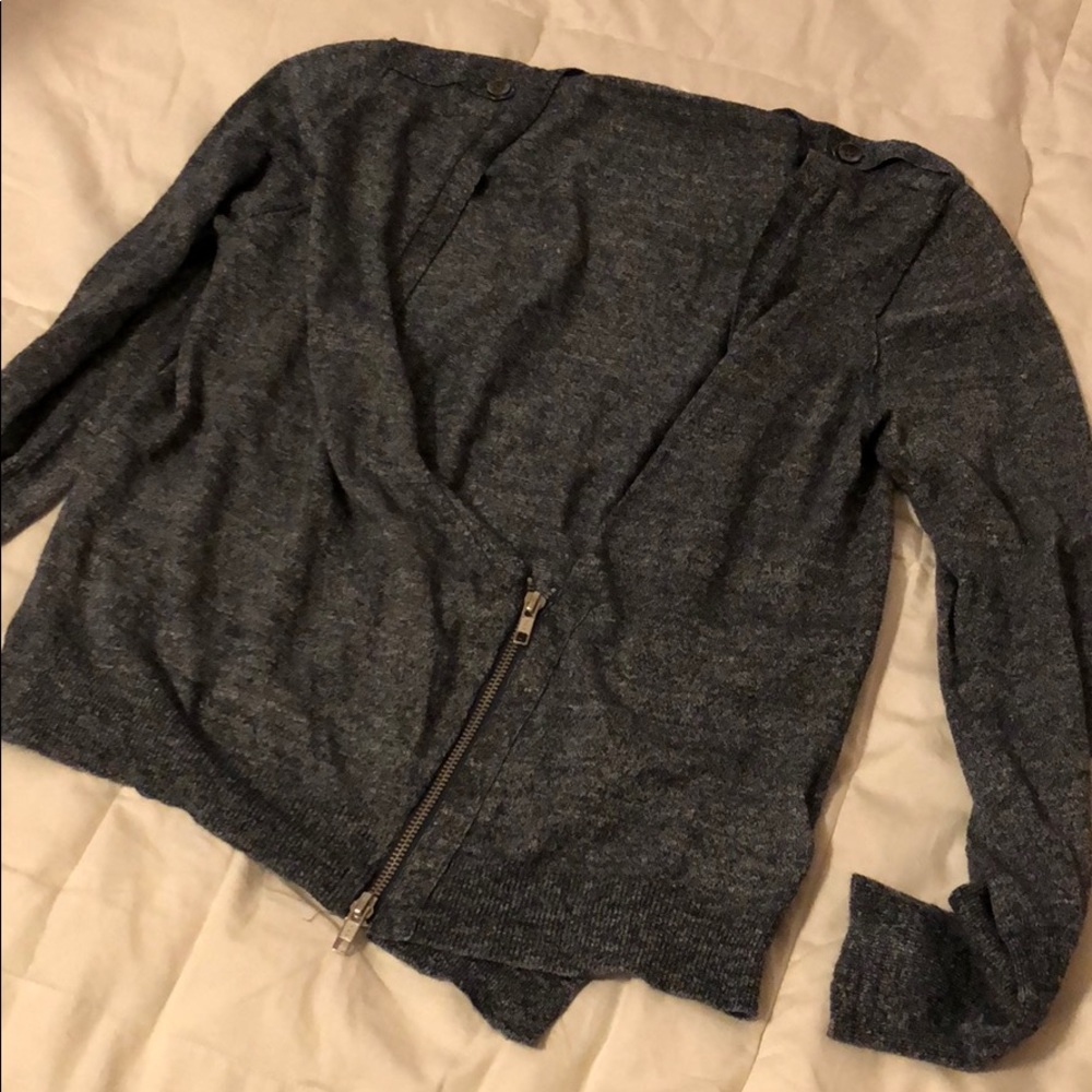 J. Crew Long Sleeved Open Neck Sweater